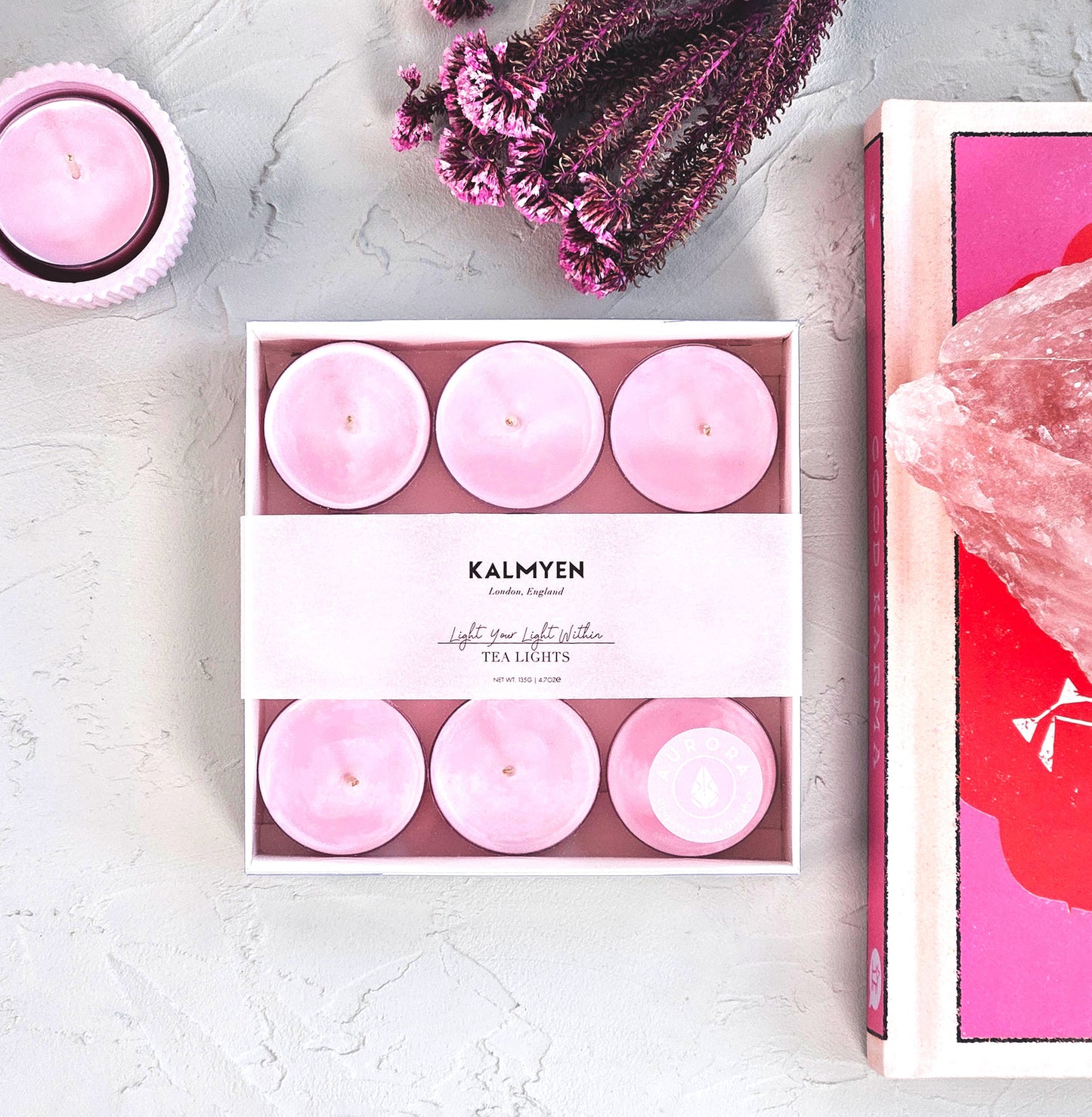 
                  
                    AURORA TEA LIGHTS
                  
                