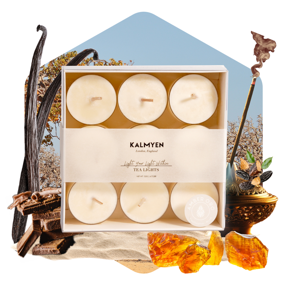 
                  
                    AMBER ORO TEA LIGHTS
                  
                